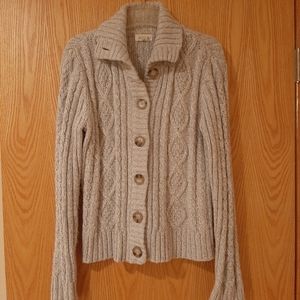 Saint John's Bay Cable Knit Sweater Size Med